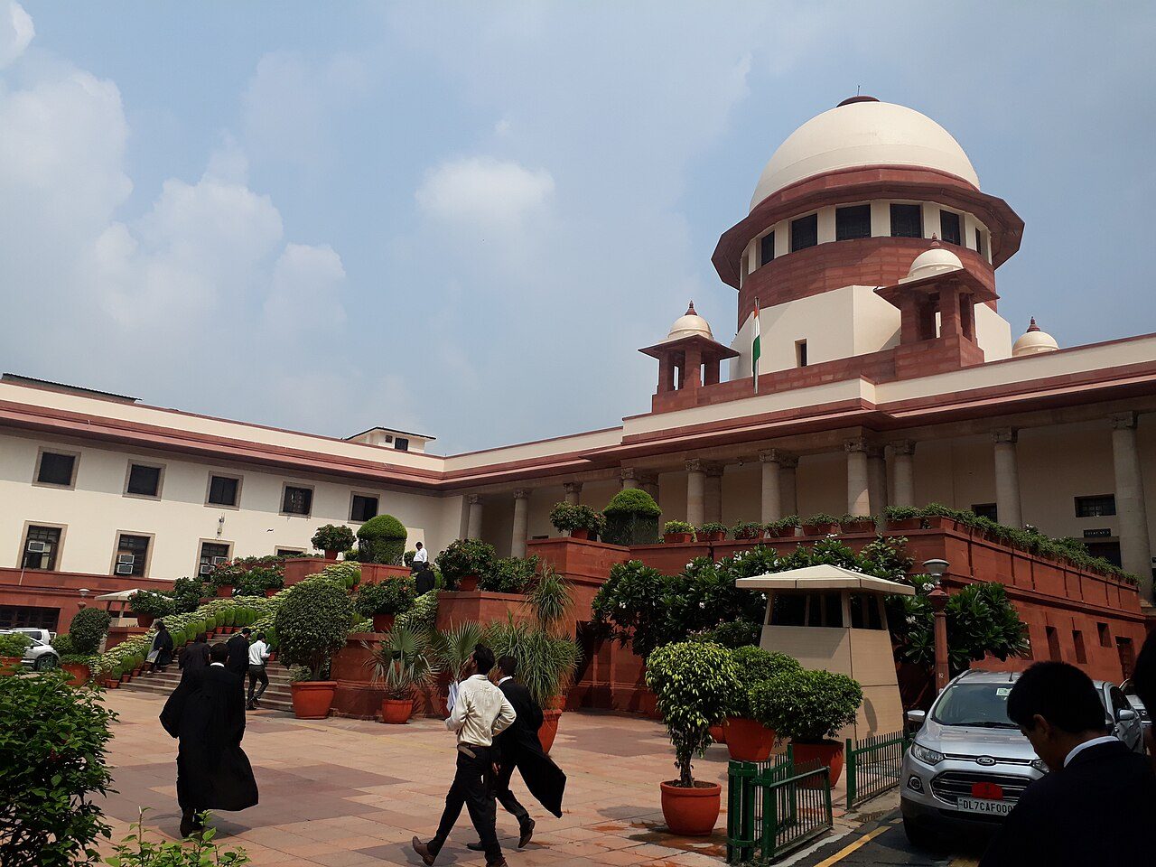 Inside the Supreme Court of India complex, New Delhi