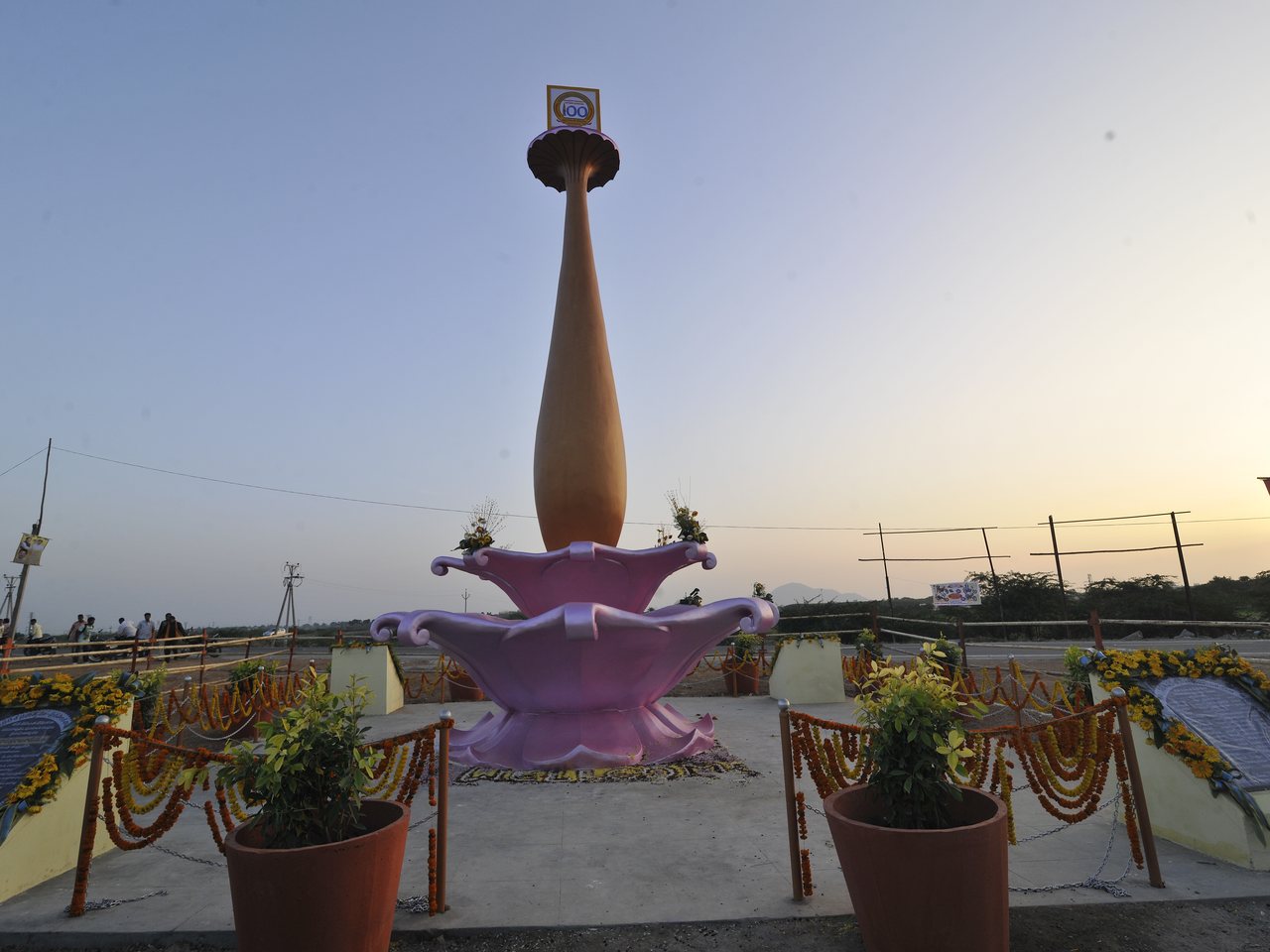 A monument in Narasaraopet, Andhra Pradesh (file photo)