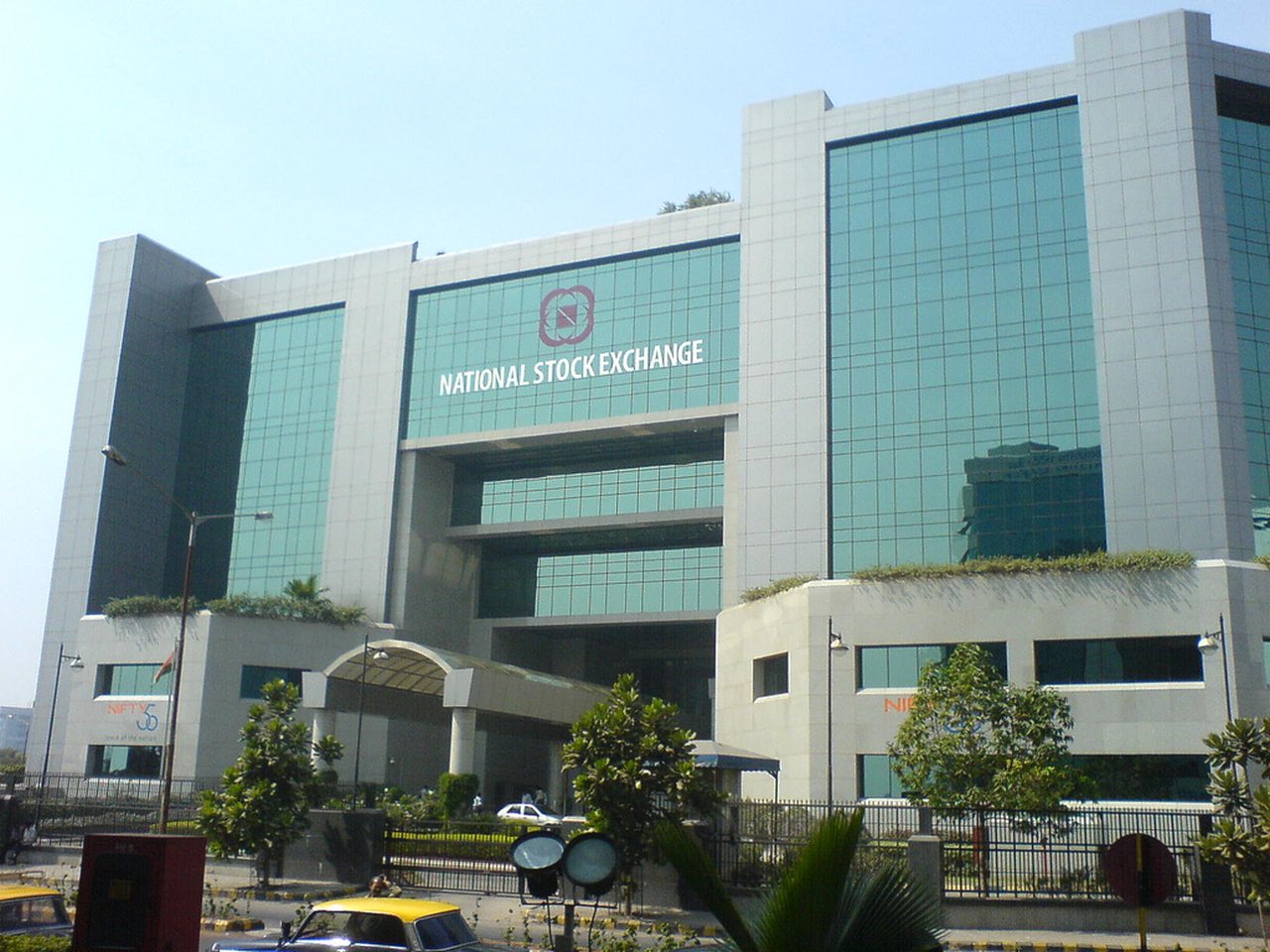The National Stock Exchange building in Mumbai (file photo)