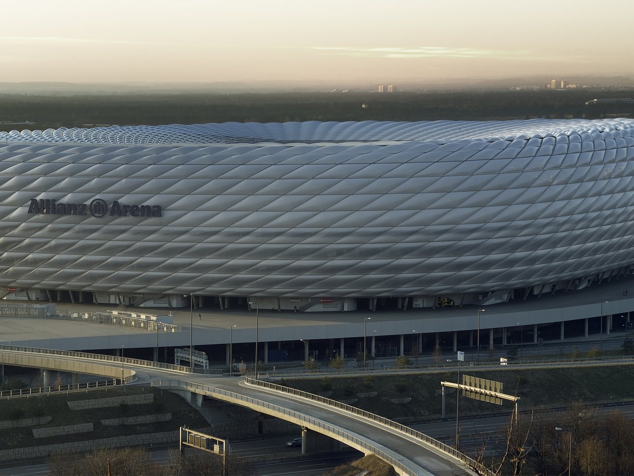 The Allianz Arena in Munich (file photo)