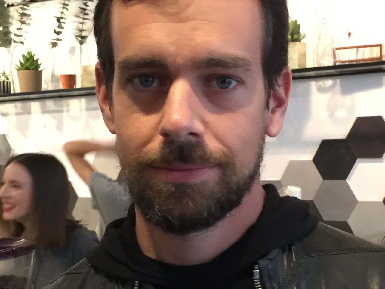 Jack Dorsey, whose open-source BitChat app was blocked in India (file photo)