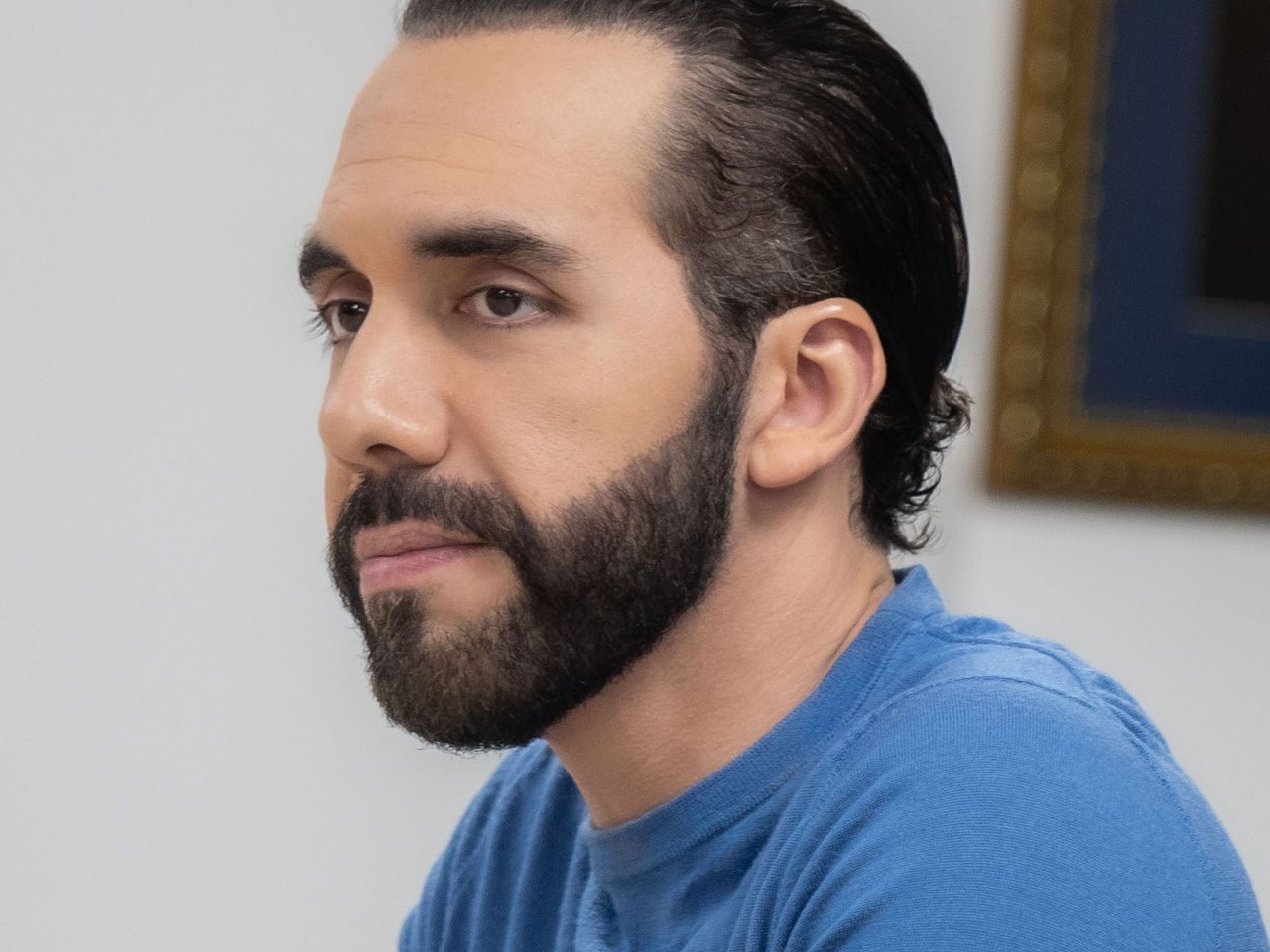 El Salvador's President Nayib Bukele (file photo)