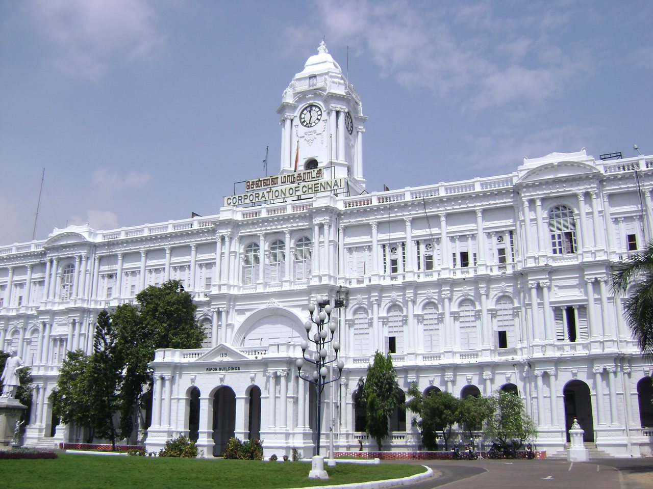 Ripon Building, headquarters of the Greater Chennai Corporation (file photo)