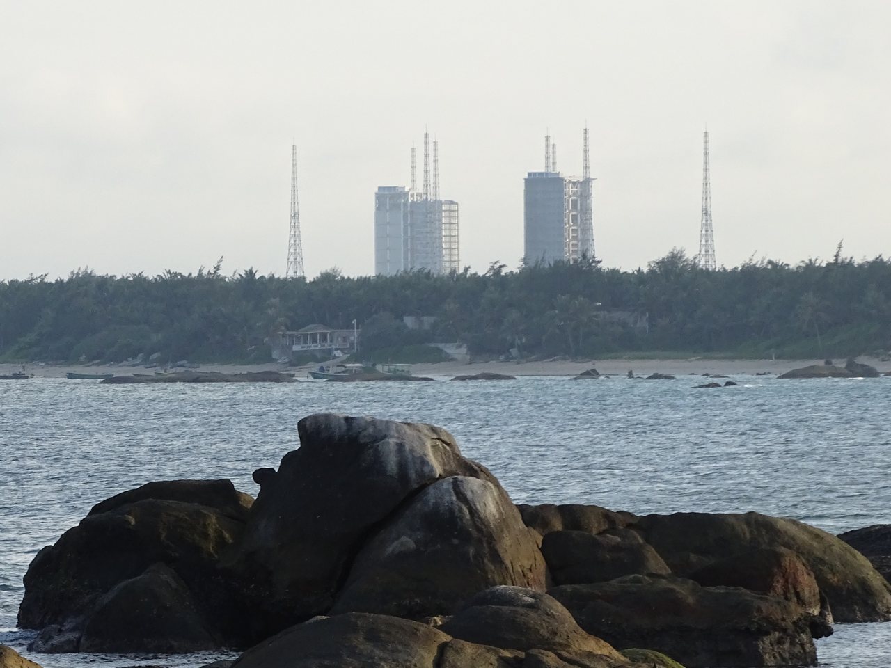 The Wenchang Space Launch Site on Hainan, China (file photo)