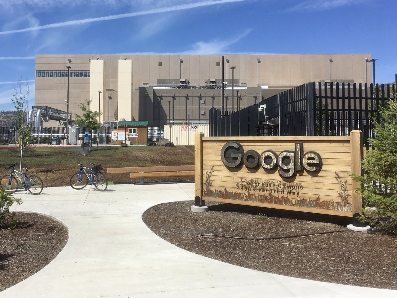 A Google data centre in The Dalles, Oregon (file photo)