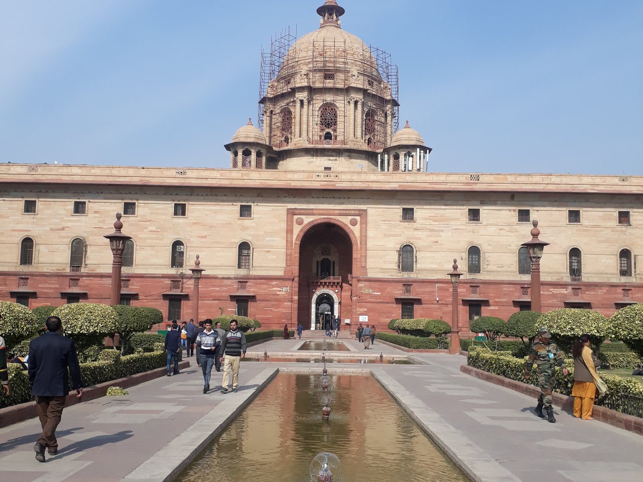 North Block, home of the finance ministry, New Delhi (file photo)