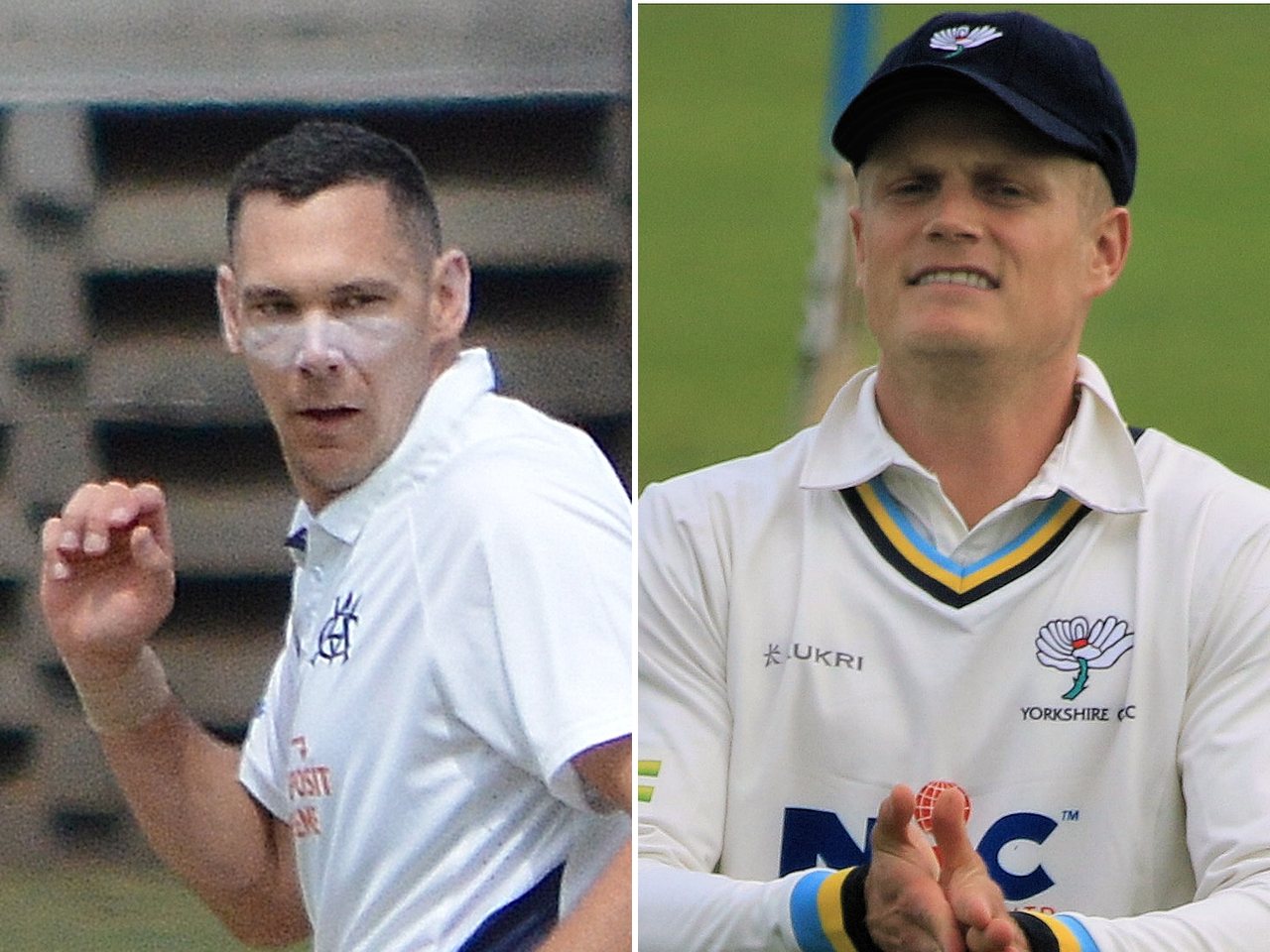 Australia fast bowler Scott Boland and South Africa's Ryan Rickelton (file photo)