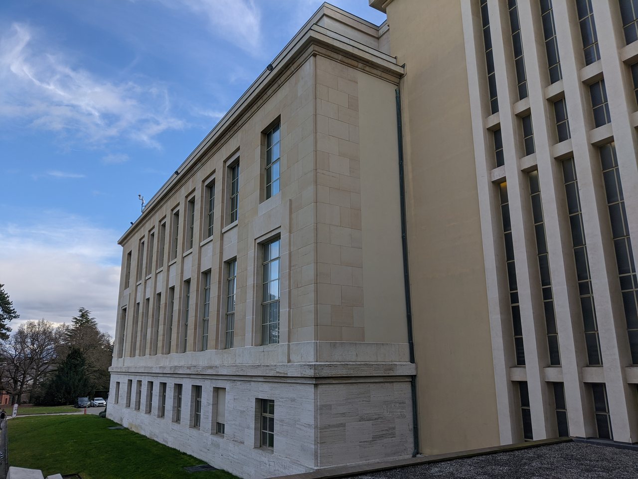 The Human Rights Council chamber at the Palais des Nations in Geneva (file photo)