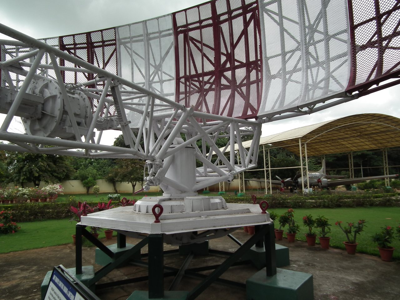 An airfield surveillance radar at an Indian Air Force base (file photo)
