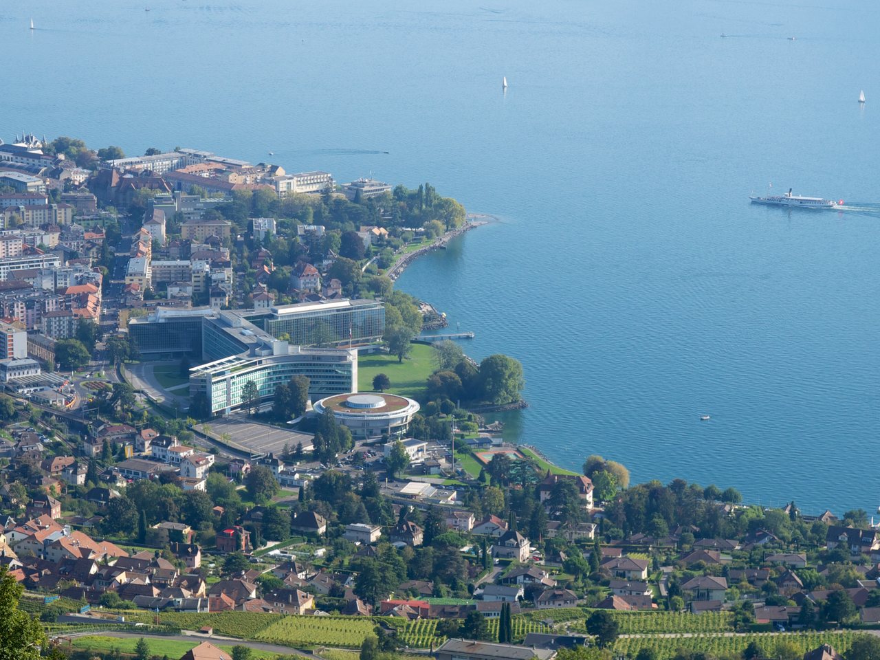 The Nestle headquarters building in Vevey, Switzerland (file photo)