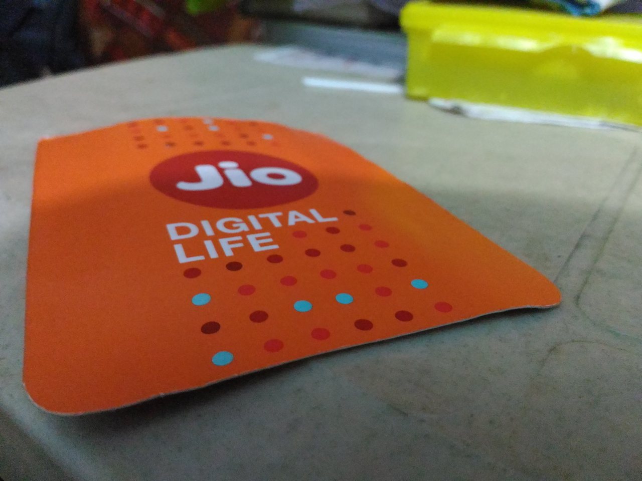 A Jio SIM card (file photo)