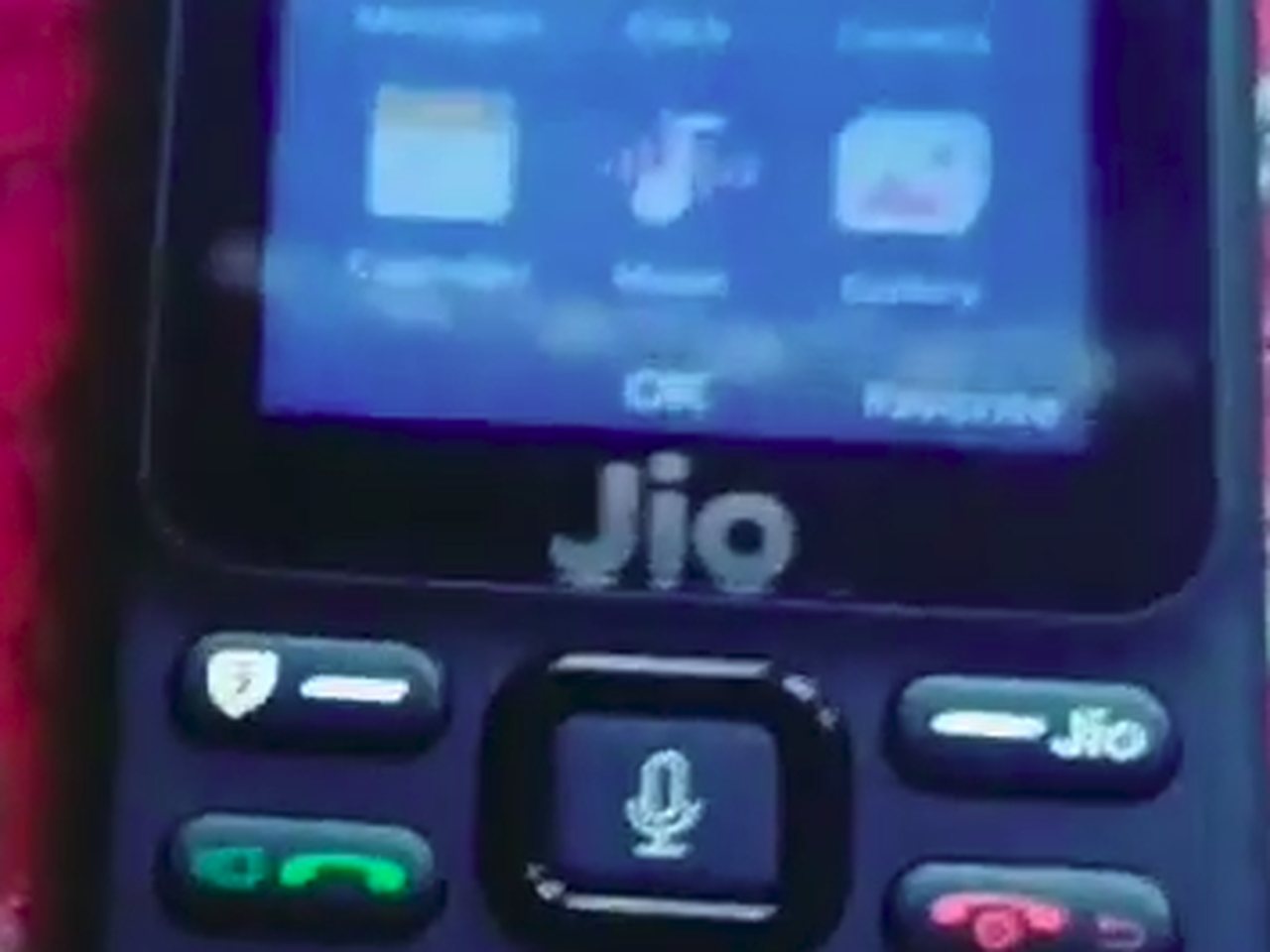 A JioPhone handset (file photo)