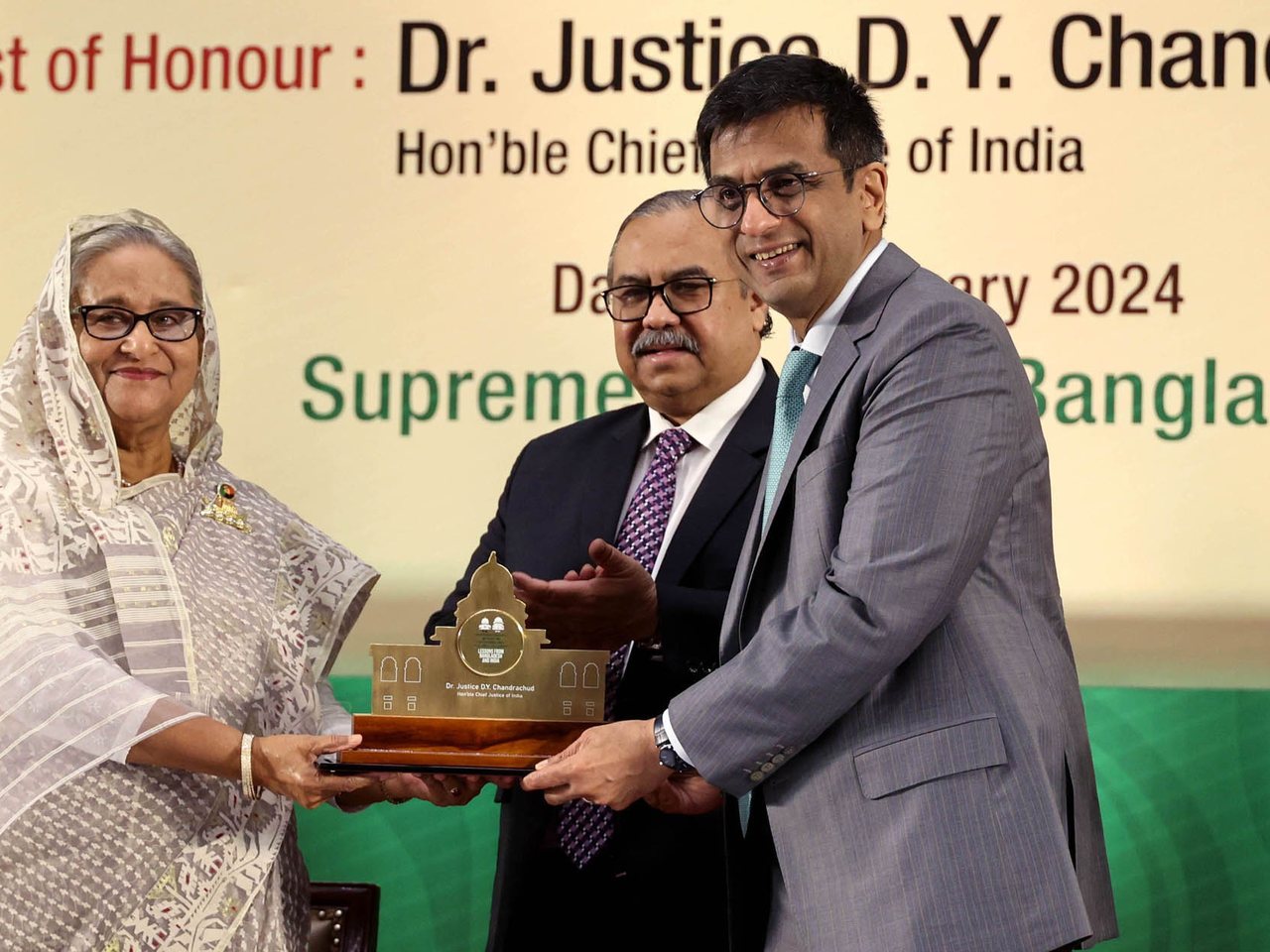 Former Chief Justice D Y Chandrachud (file photo)