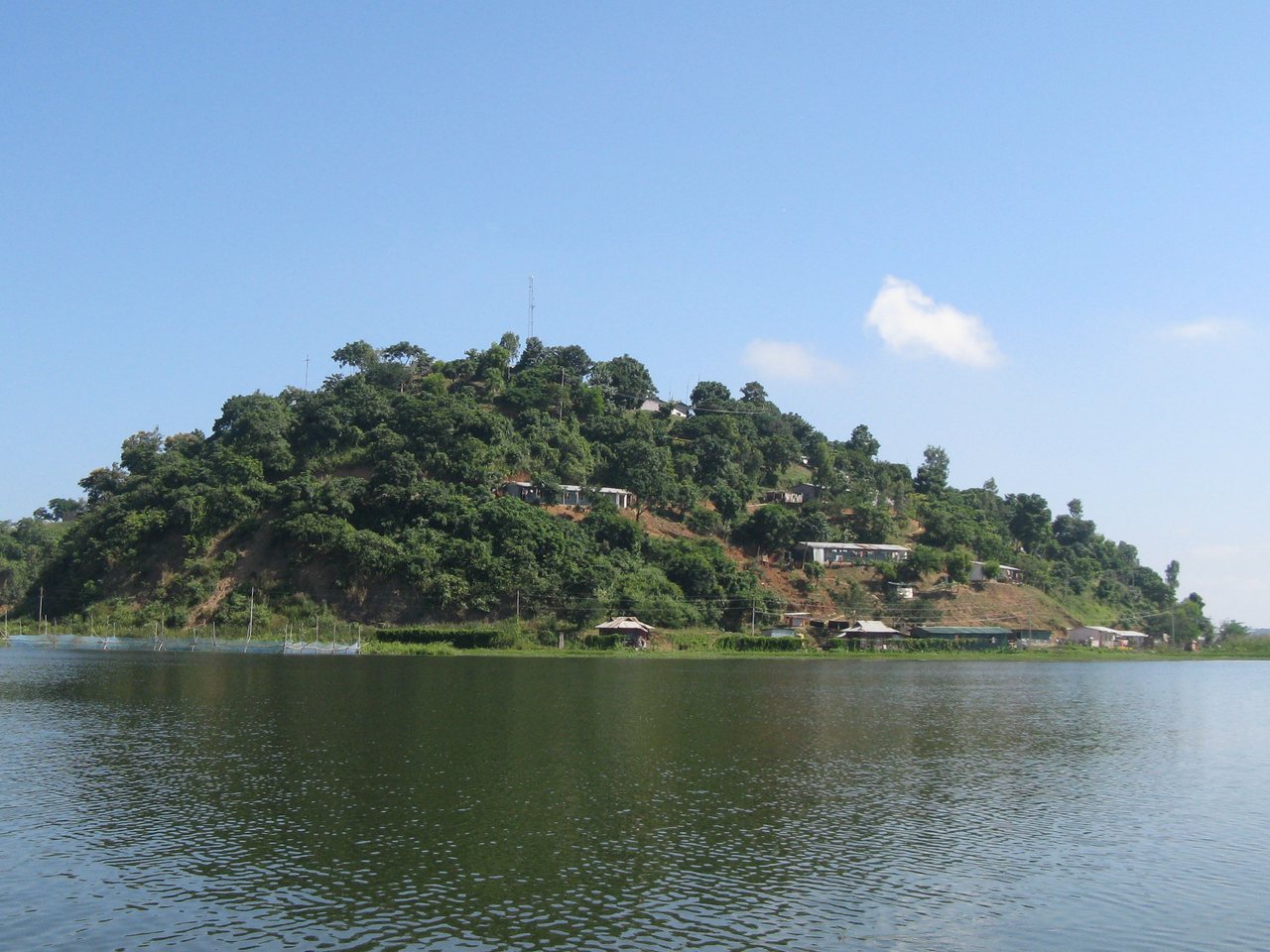 Floating phumdis on Loktak Lake, Manipur (file photo)