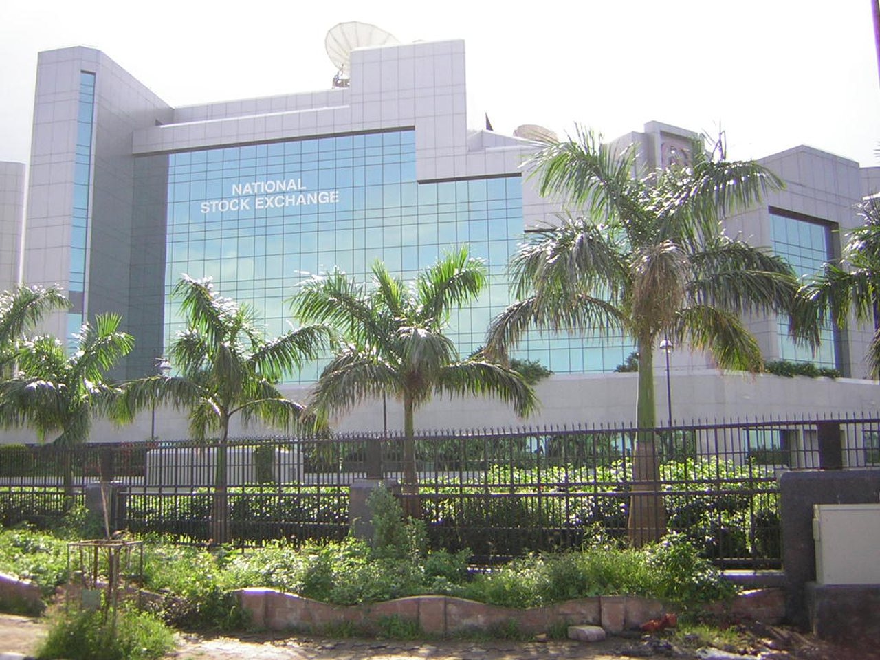 The National Stock Exchange building in Mumbai (file photo)