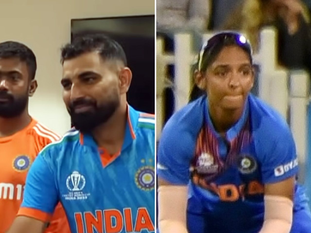 Prime Minister Narendra Modi and India women's captain Harmanpreet Kaur (file photos)