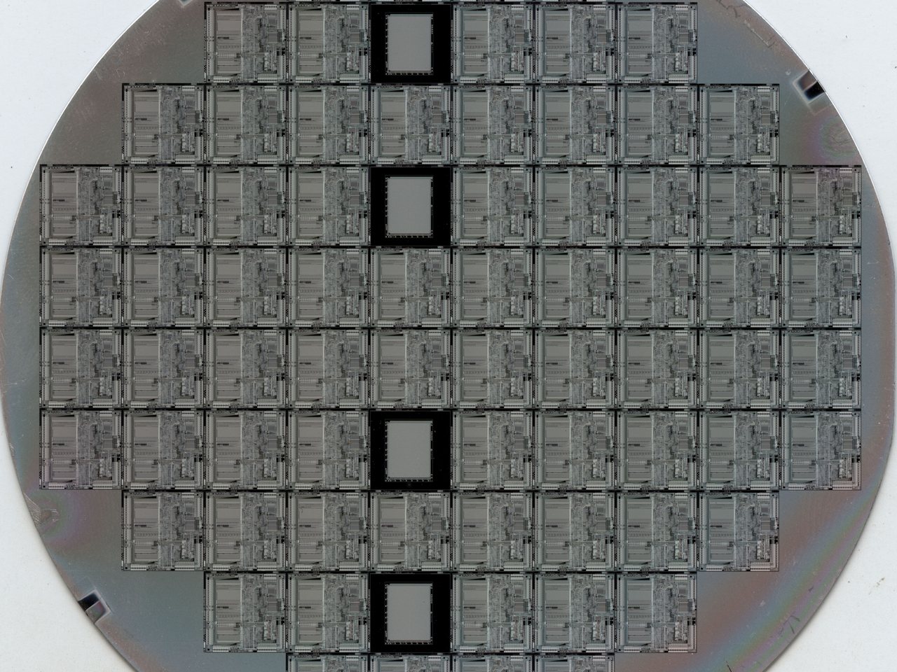 A semiconductor wafer (file photo)