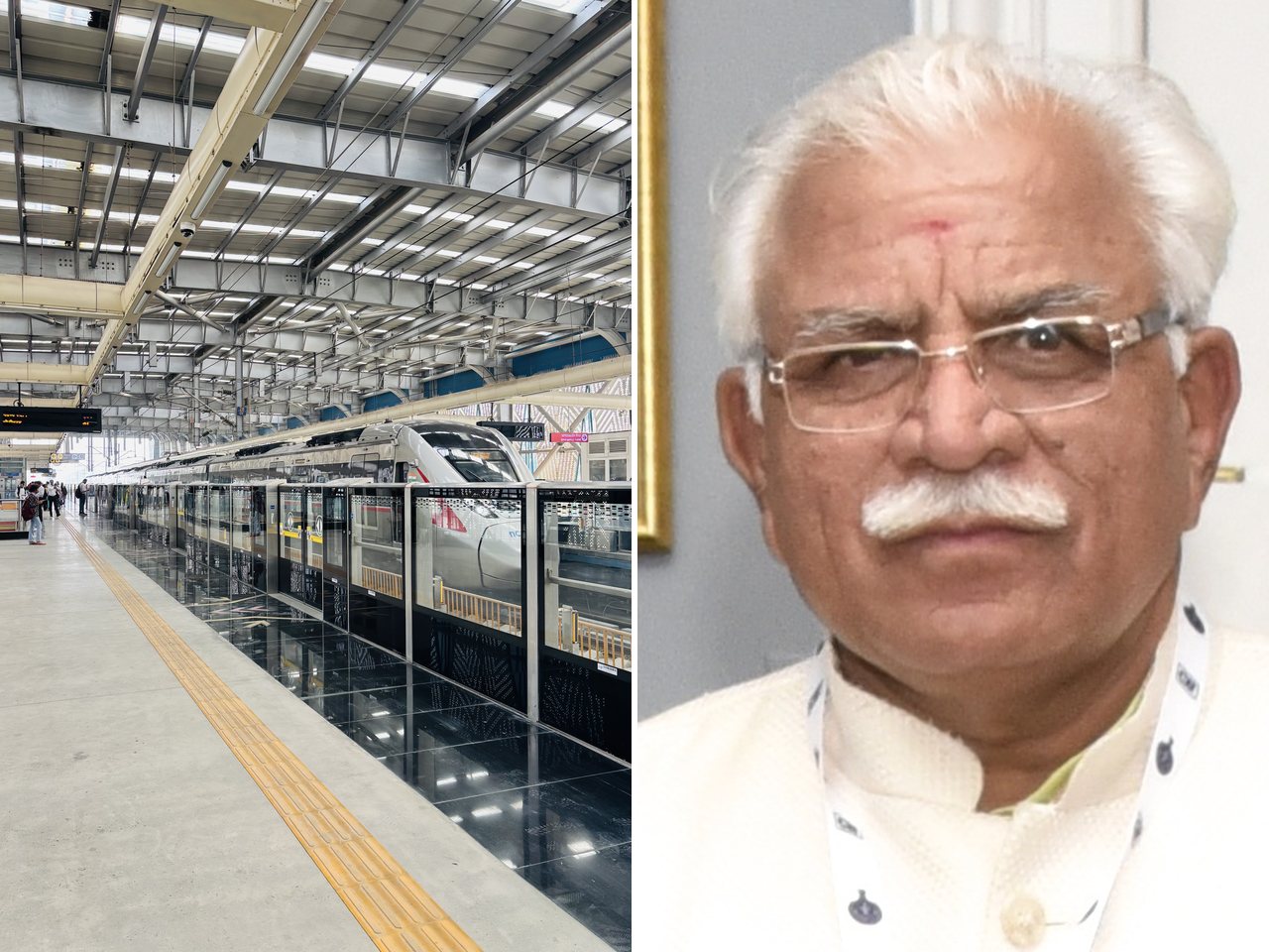 A Namo Bharat regional rapid transit train on the Delhi-Meerut corridor (file photo)