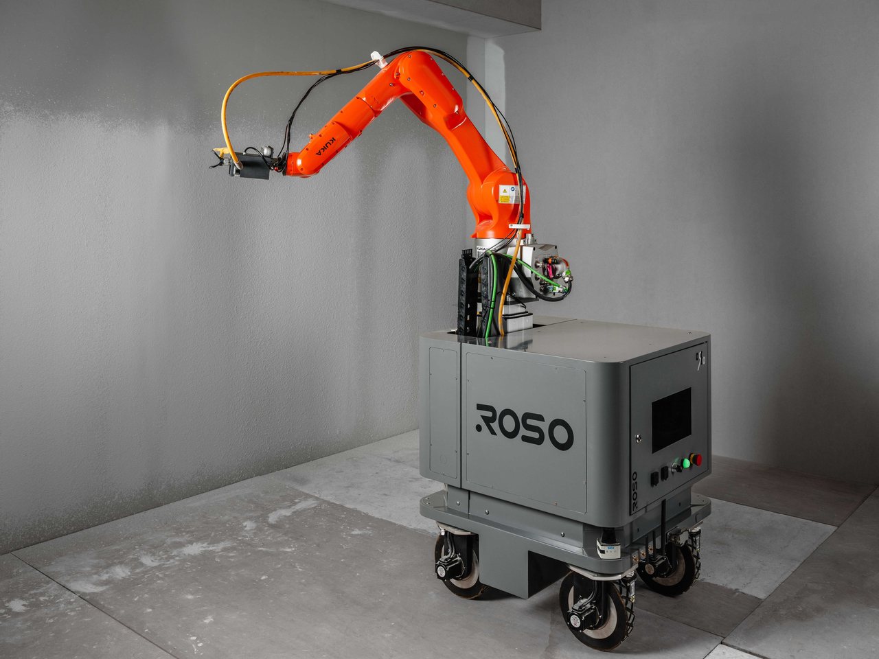 A construction robot (file photo)