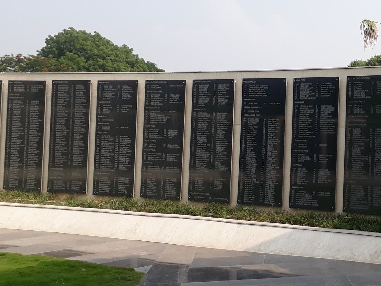 The National Police Memorial in New Delhi (file photo)