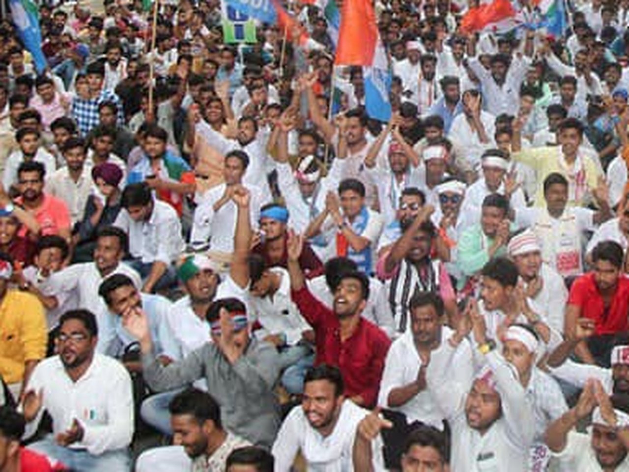 A protest at Jantar Mantar, New Delhi (file photo)