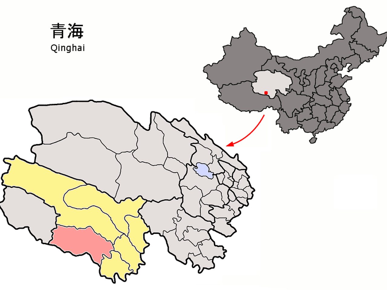 Zadoi County in Qinghai, China (file photo)