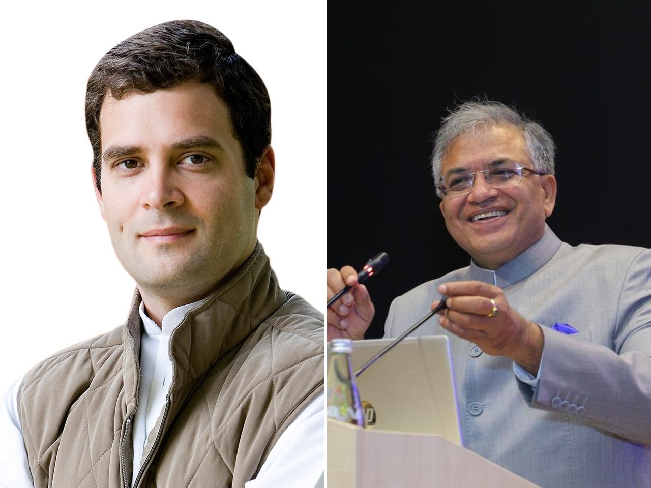 Leader of Opposition Rahul Gandhi and Chief Election Commissioner Gyanesh Kumar (file photos)