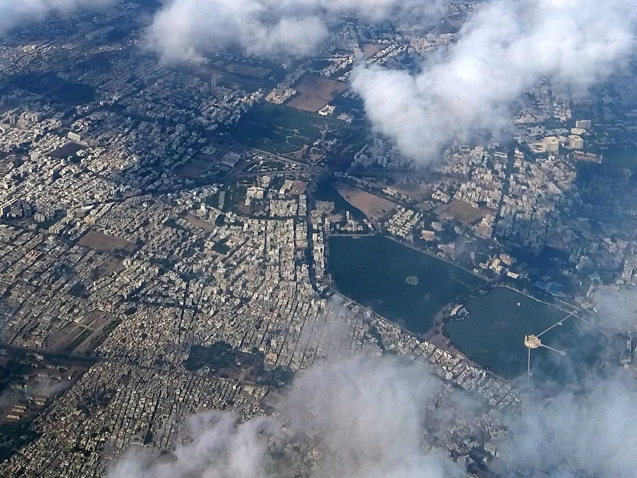 Jamnagar in Gujarat seen from the air (file photo)