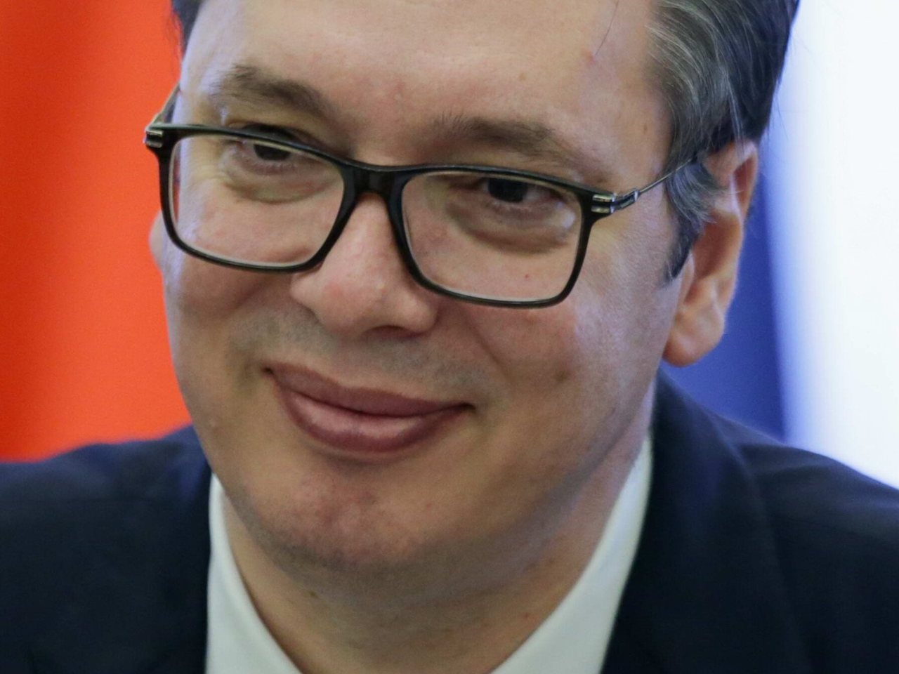 Aleksandar Vučić, leader of the Serbian Progressive Party (file photo)