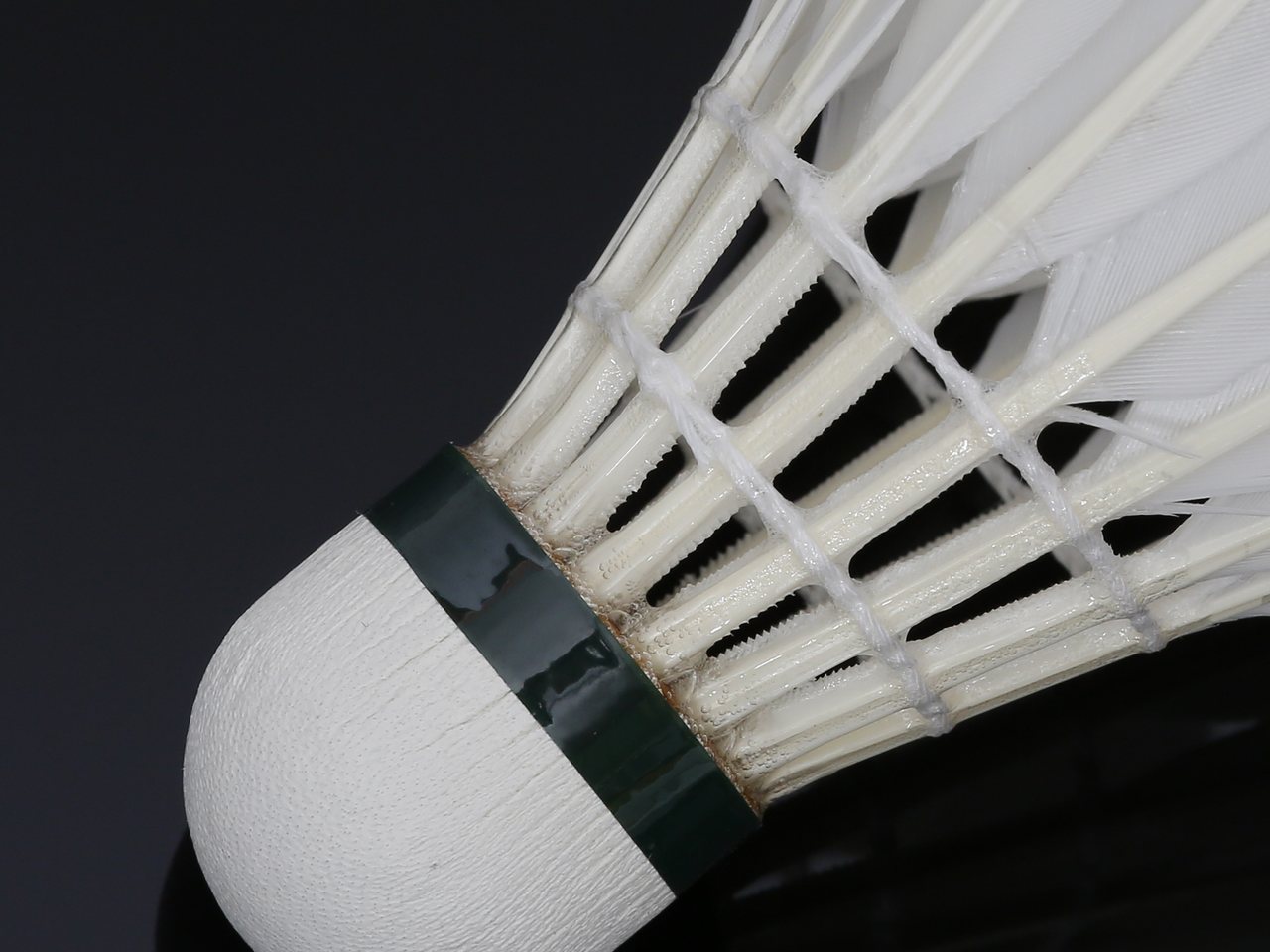 A badminton shuttlecock (file photo)