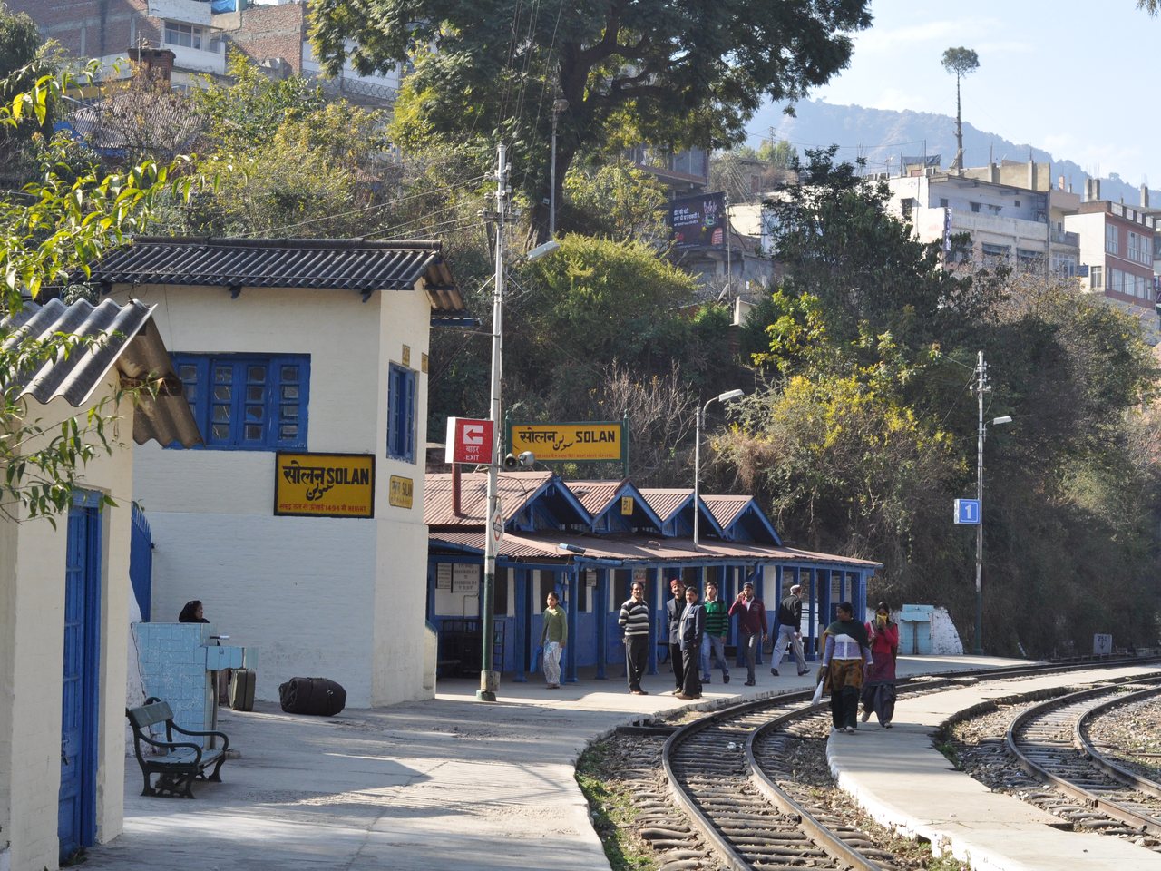 Solan railway station in Himachal Pradesh (file photo)