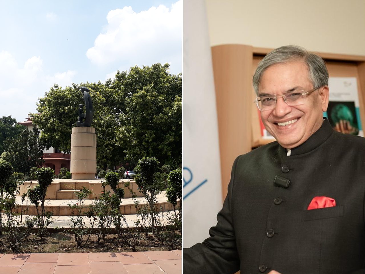 Supreme Court of India building and Chief Election Commissioner Gyanesh Kumar (file photos)