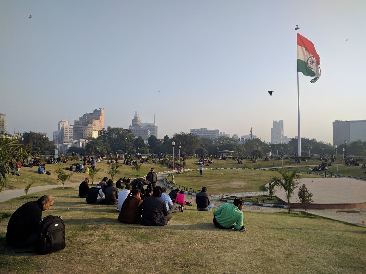 Central Park, Connaught Place (file photo)