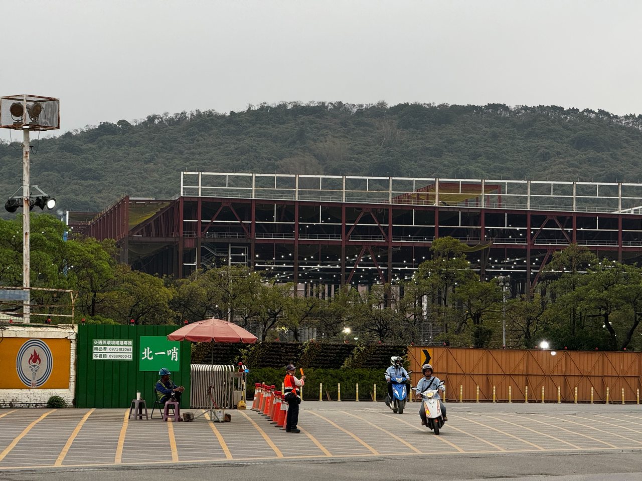 TSMC's chip fabrication site in Kaohsiung, Taiwan (file photo)