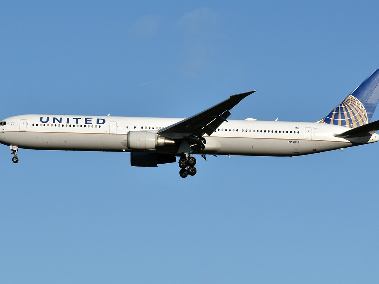 A United Airlines Boeing jet (file photo)