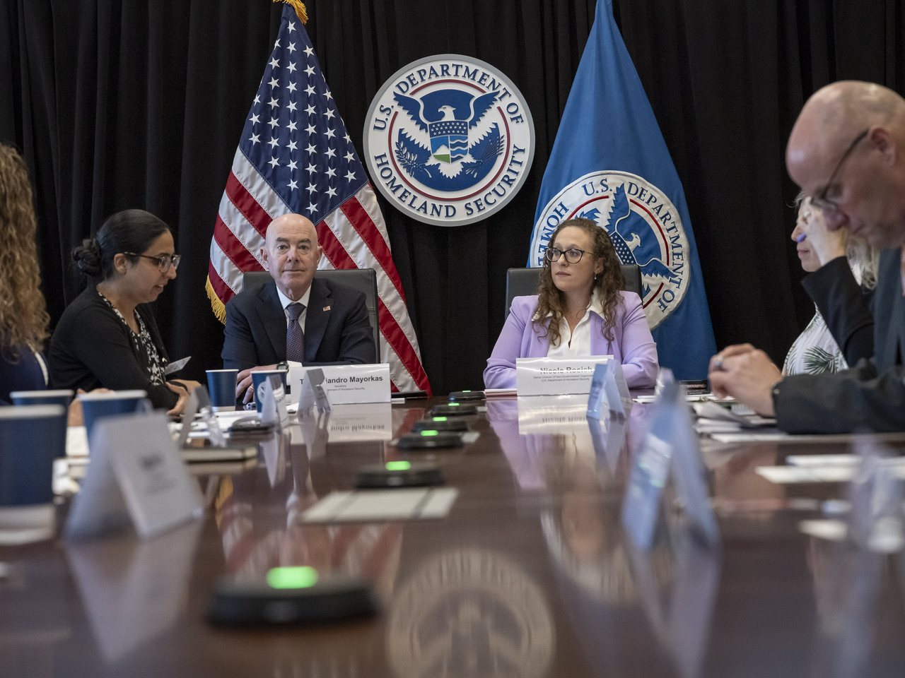 US Department of Homeland Security headquarters in Washington (file photo)