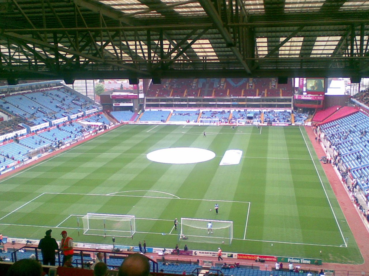 Villa Park, where Aston Villa host Manchester City on Saturday (file photo)
