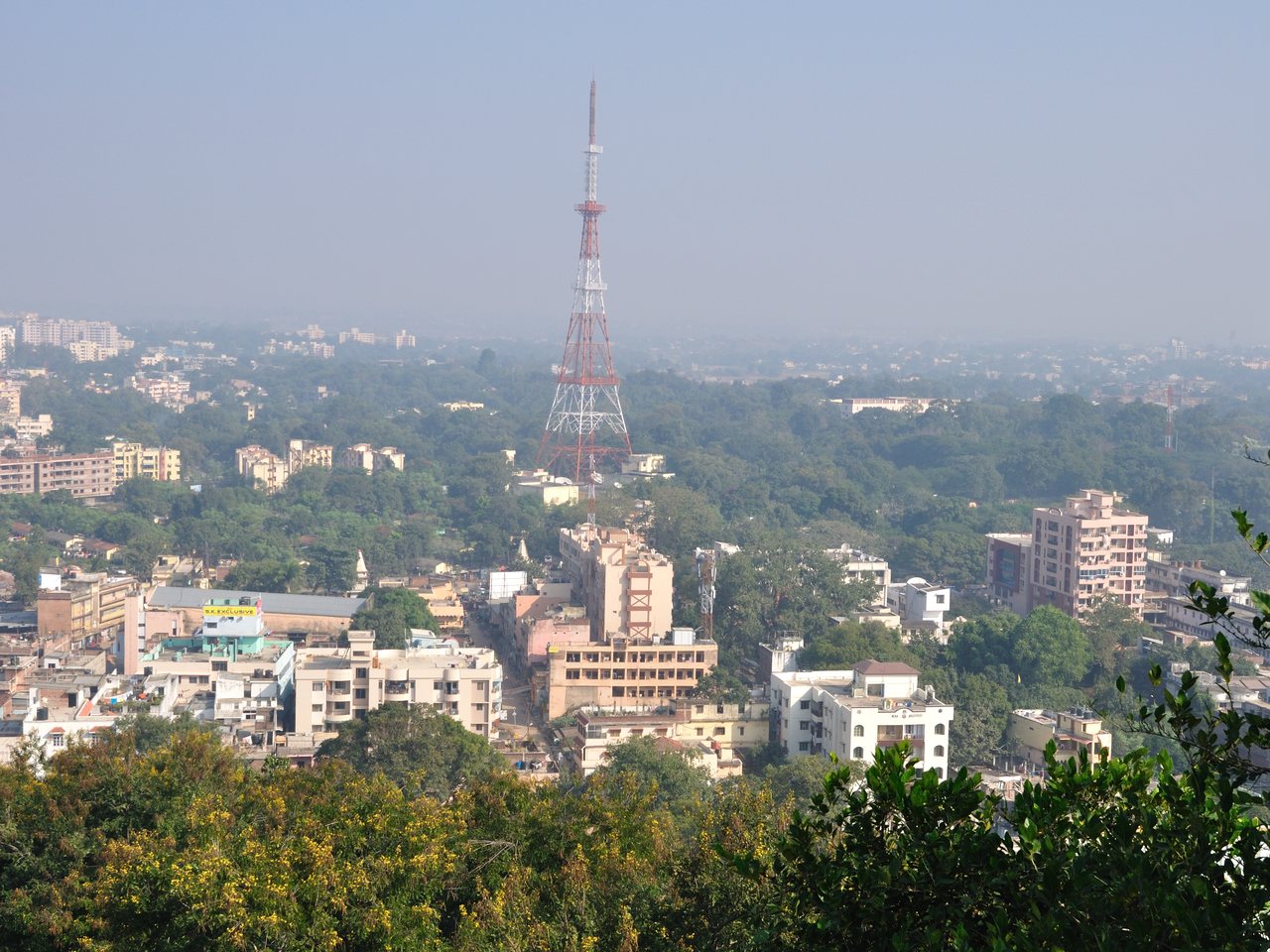 Ranchi seen from Ranchi Hill