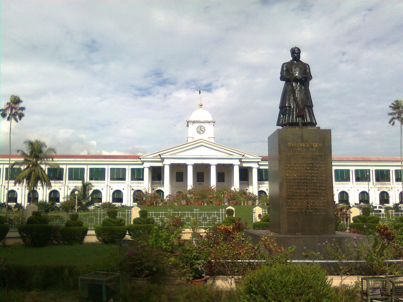 The Government Secretariat building in Thiruvananthapuram