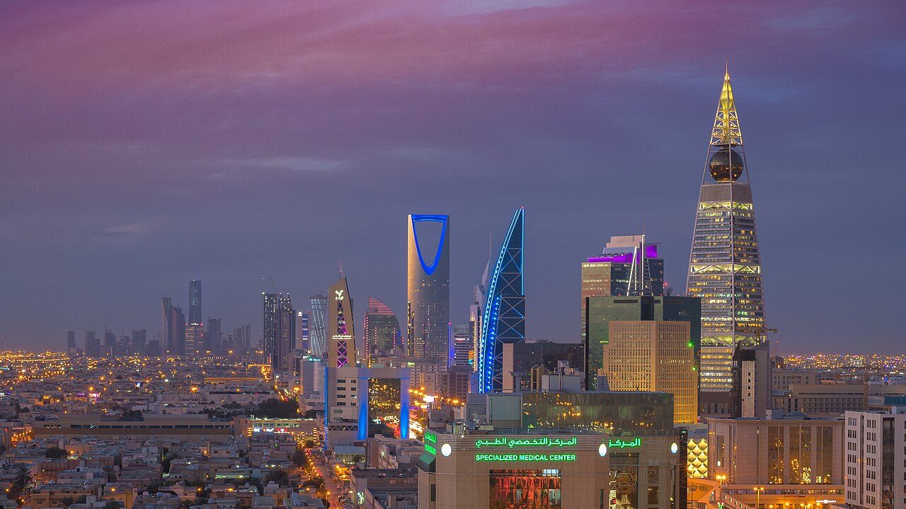 King Khalid International Airport in Riyadh, Saudi Arabia